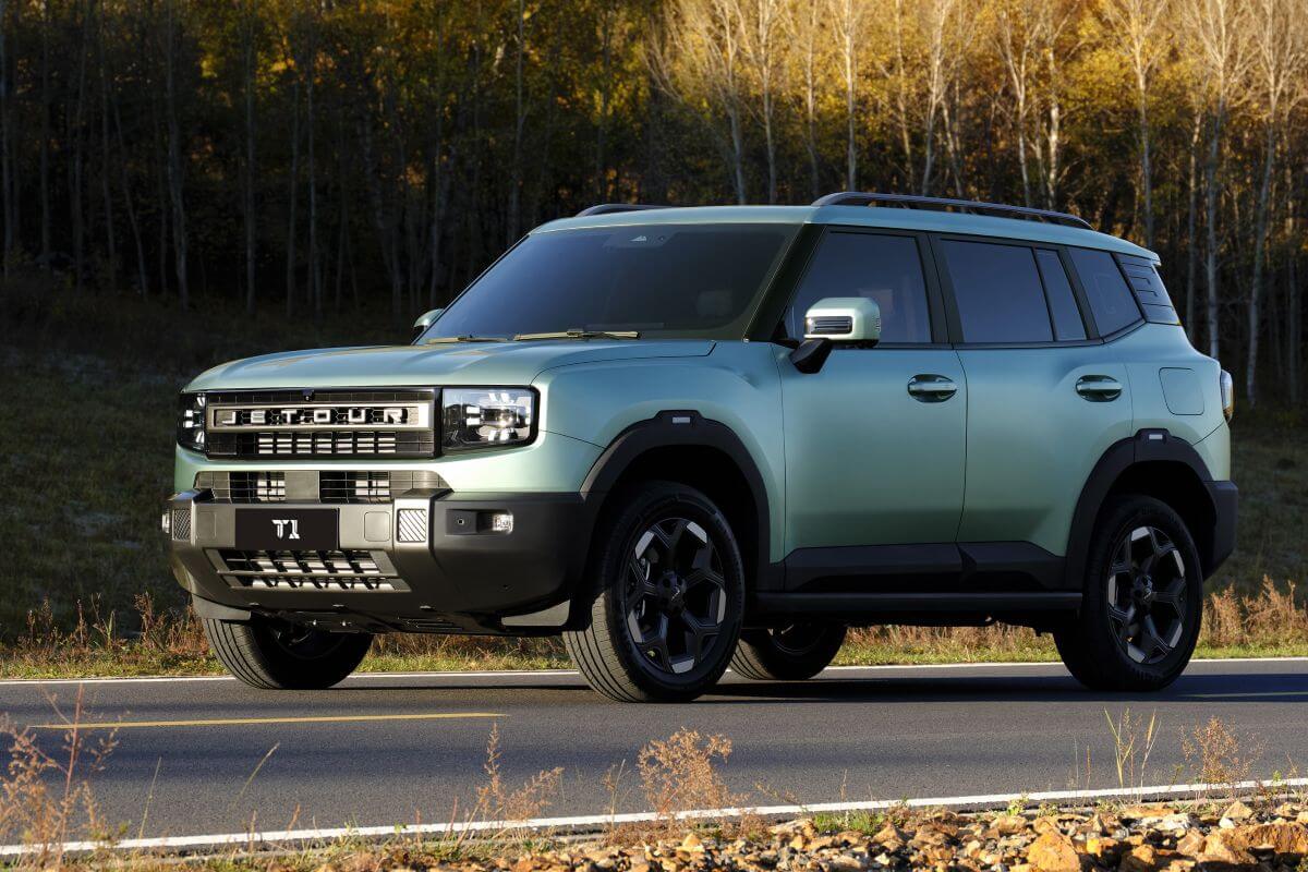 Jetour T1, otro modelo con 235/60 19.