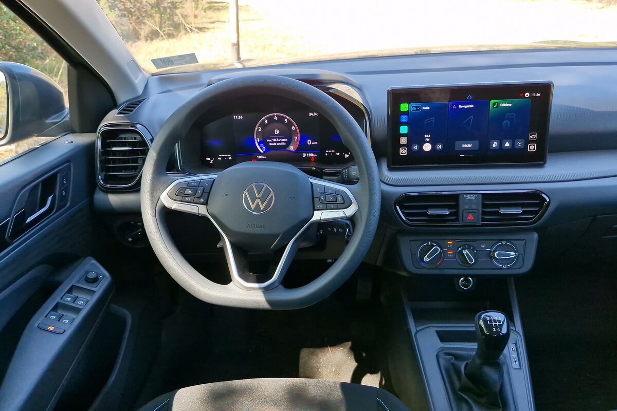 Interior de la versión base Tera Trend.